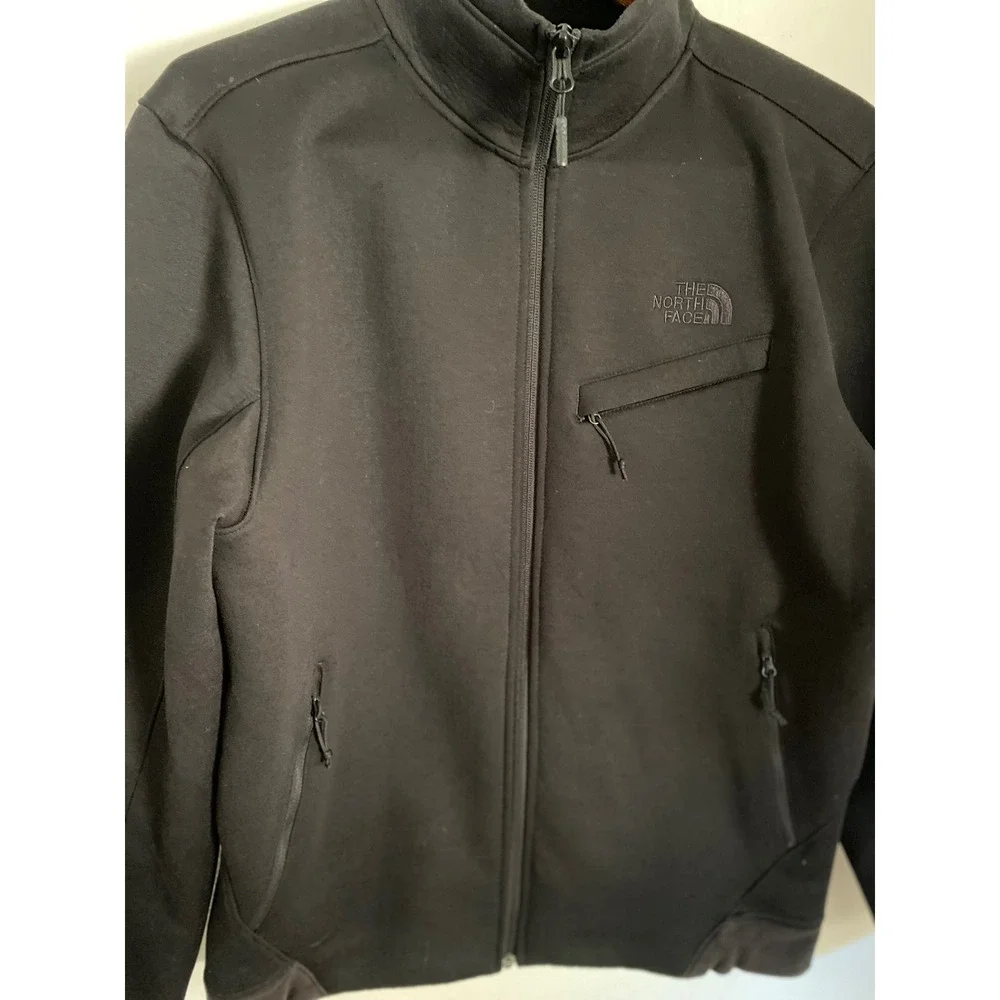 The North Face Mens Apex Bionic 2 Softshell Jacket Windwall Stretch Black L/G